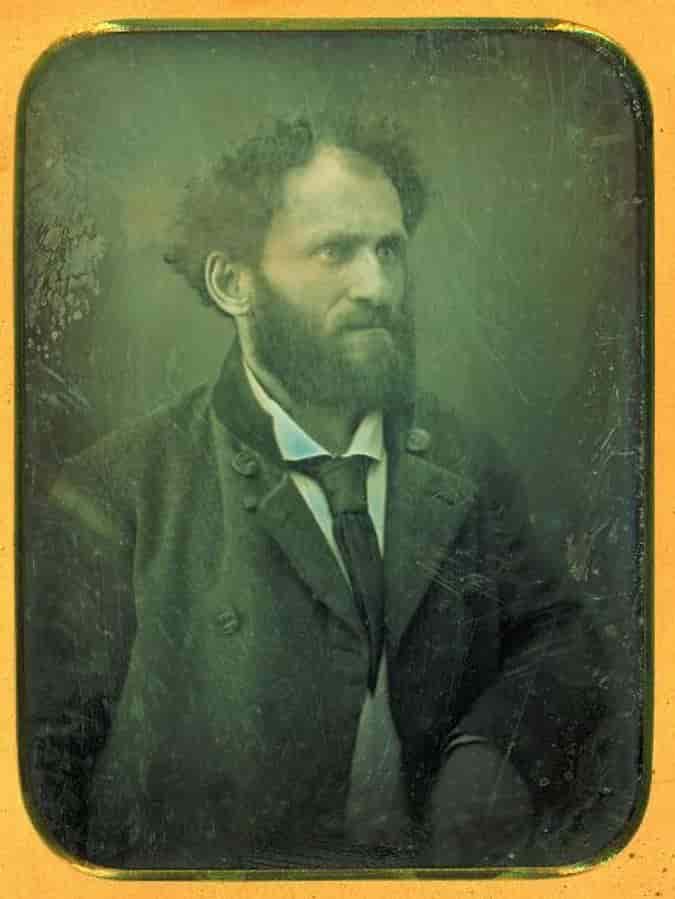 Friedrick Gerstacker - Deutsch: Porträt des Schriftstellers Friedrich Gerstäcker (1816-1872). Stadtgeschichtliches Museum Leipzig, Inv.Nr. F/2672/2003