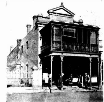 William Mutlow's apothecary's store at Armidale